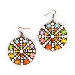Mandala náušnice, bs00334
